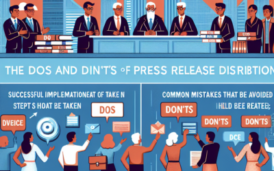 The Dos and Don’ts of Press Release Distribution: Expert Advice