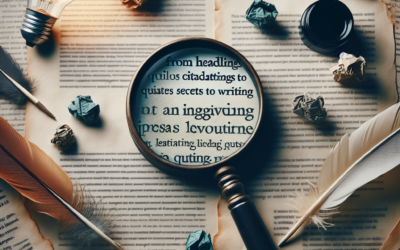 From Headlines to Quotes: Secrets to Writing an Engaging Press Release