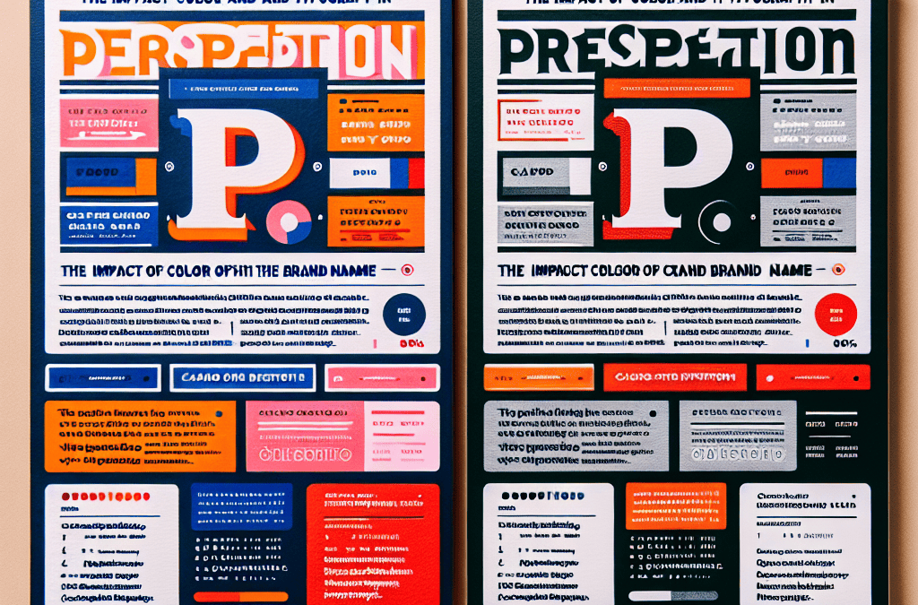 The Impact of Color and Typography in Brand Design