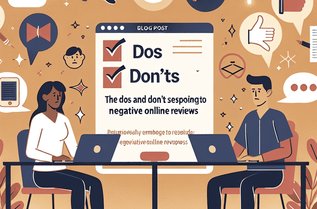 The Dos and Don’ts of Responding to Negative Online Reviews