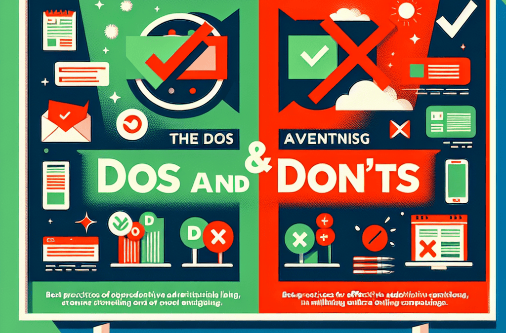 The Dos and Don’ts of Advertising: Best Practices for Effective Campaigns