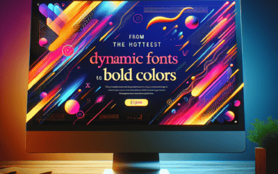 From Dynamic Fonts to Bold Colors: The Hottest Web Design Trends of 2021