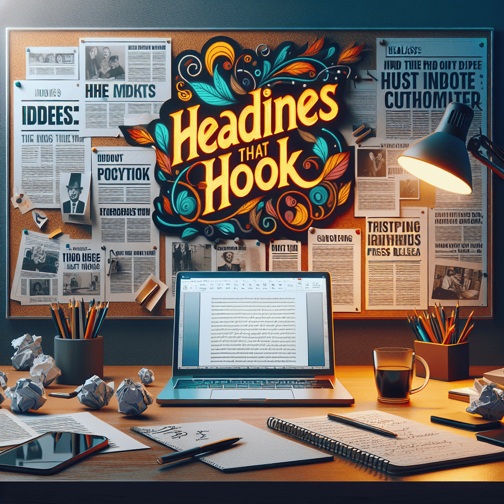 Crafting Headlines that Hook: The Key to Press Release Success