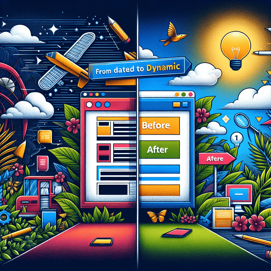 From Dated to Dynamic: Transforming Your Website with a Redesign