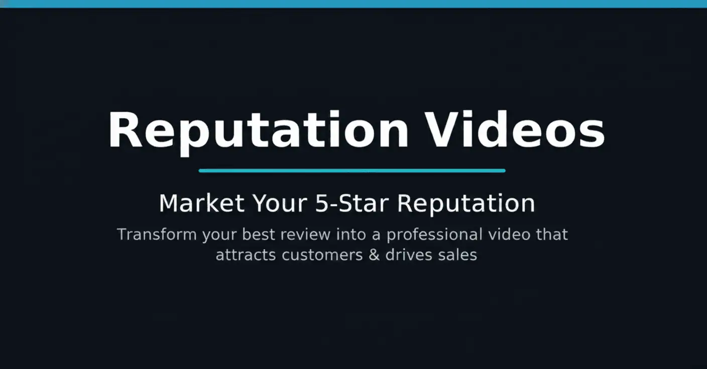Reputation Videos – Video Testimonial Marketing